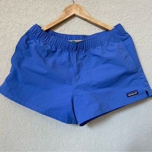 Patagonia Womens Baggies Shorts 2.5” Nylon Active Blue